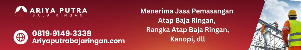 Jasa Baja Ringan Ariya Putra Baja Ringan